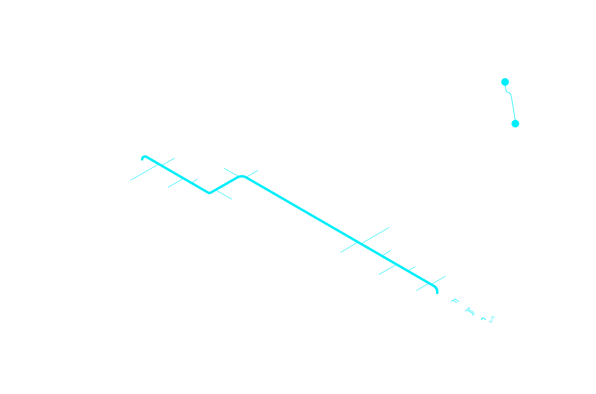 A diagram of the CO₂ transportation pipeline running between Fort McMurray and the Cold Lake region, with capture sites shown in between.